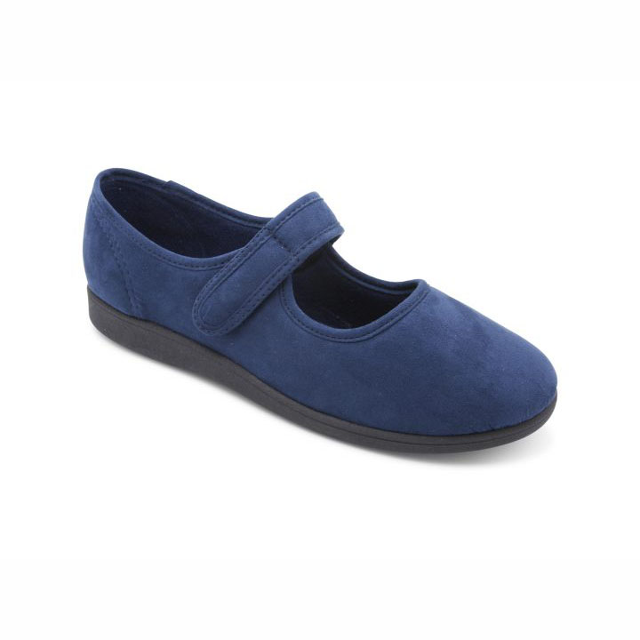 Astrid Navy shoe by Homyped