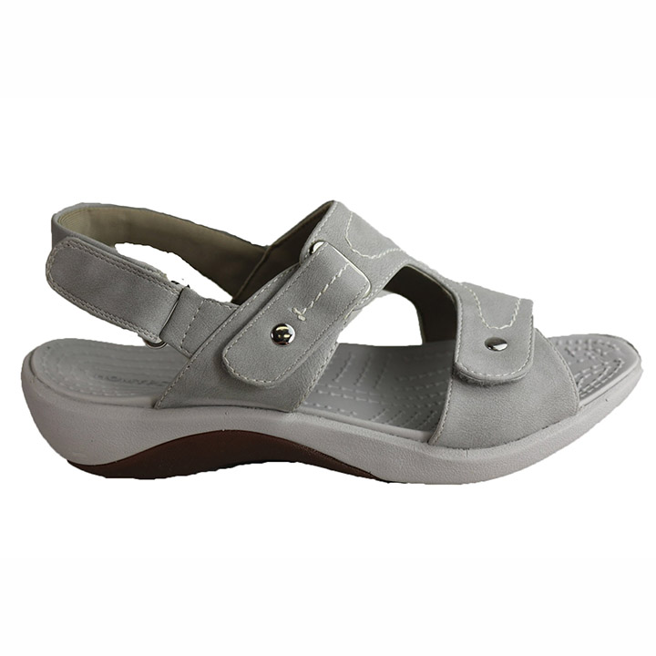 Fargo sandal silver by homyped