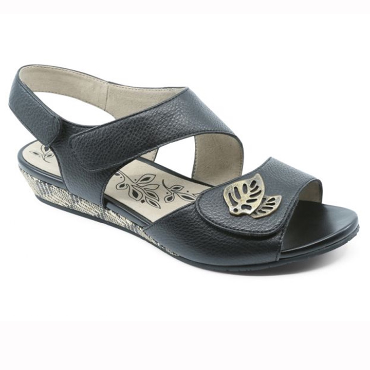  Homyped  Kenzie Sandal  Black