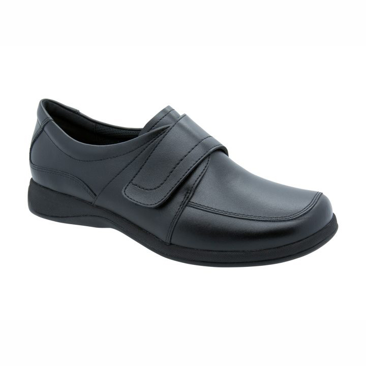 Lenka Black Work Shoe by homyped